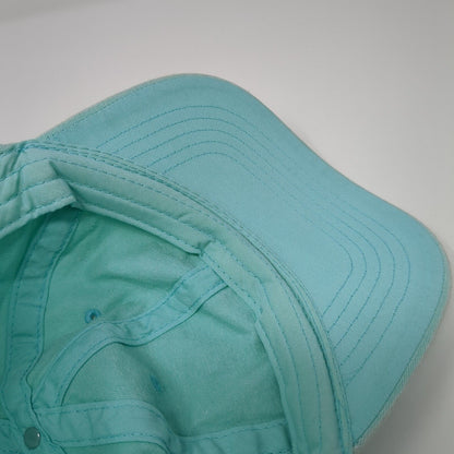 Unbranded Strapback Hat Spearmint Blue One Size Adjustable Solid Blank