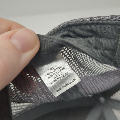 Roco Rescue Snapback Trucker Hat Black Large Adjustable Mesh Back Richardson