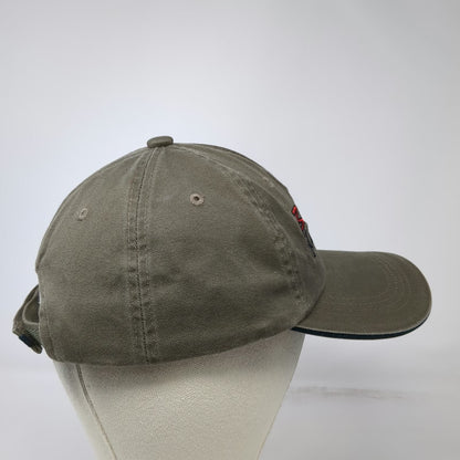 Port Authority Baseball Cap Brown Red One Size Bone-A-Fide Antlers Strapback Hat