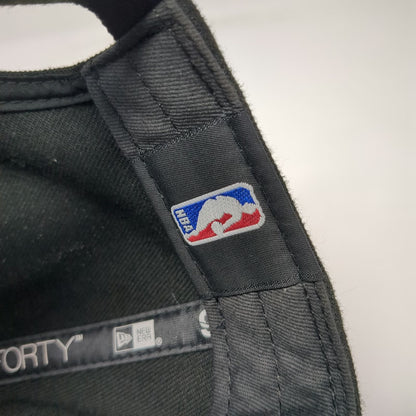 Los Angeles Lakers NBA New Era Black One Size Cap Embroidered Logo Strapback