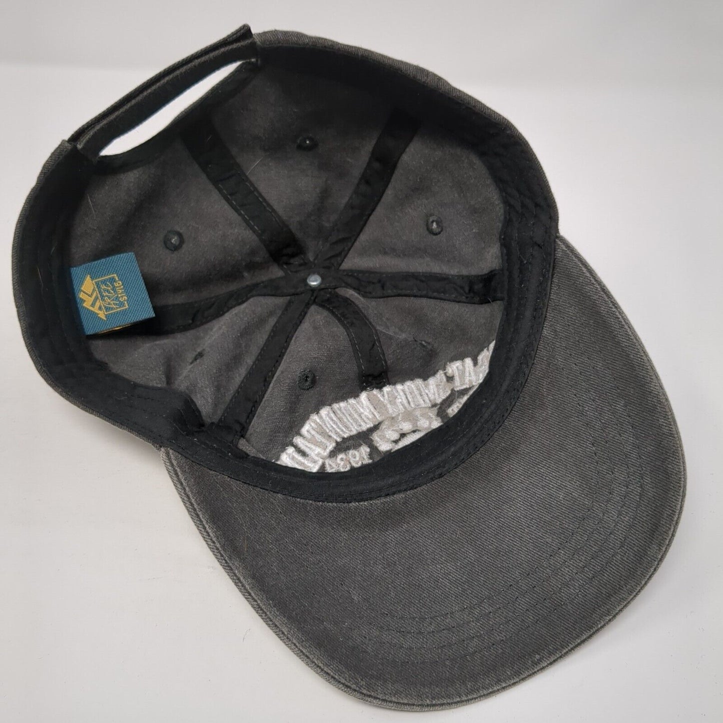 Great Smoky Mountains National Park Strapback Hat Gray One Size Outdoor