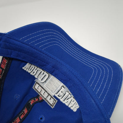 PBR World Finals Strapback Trucker Hat Blue One Size Mesh Back Ford
