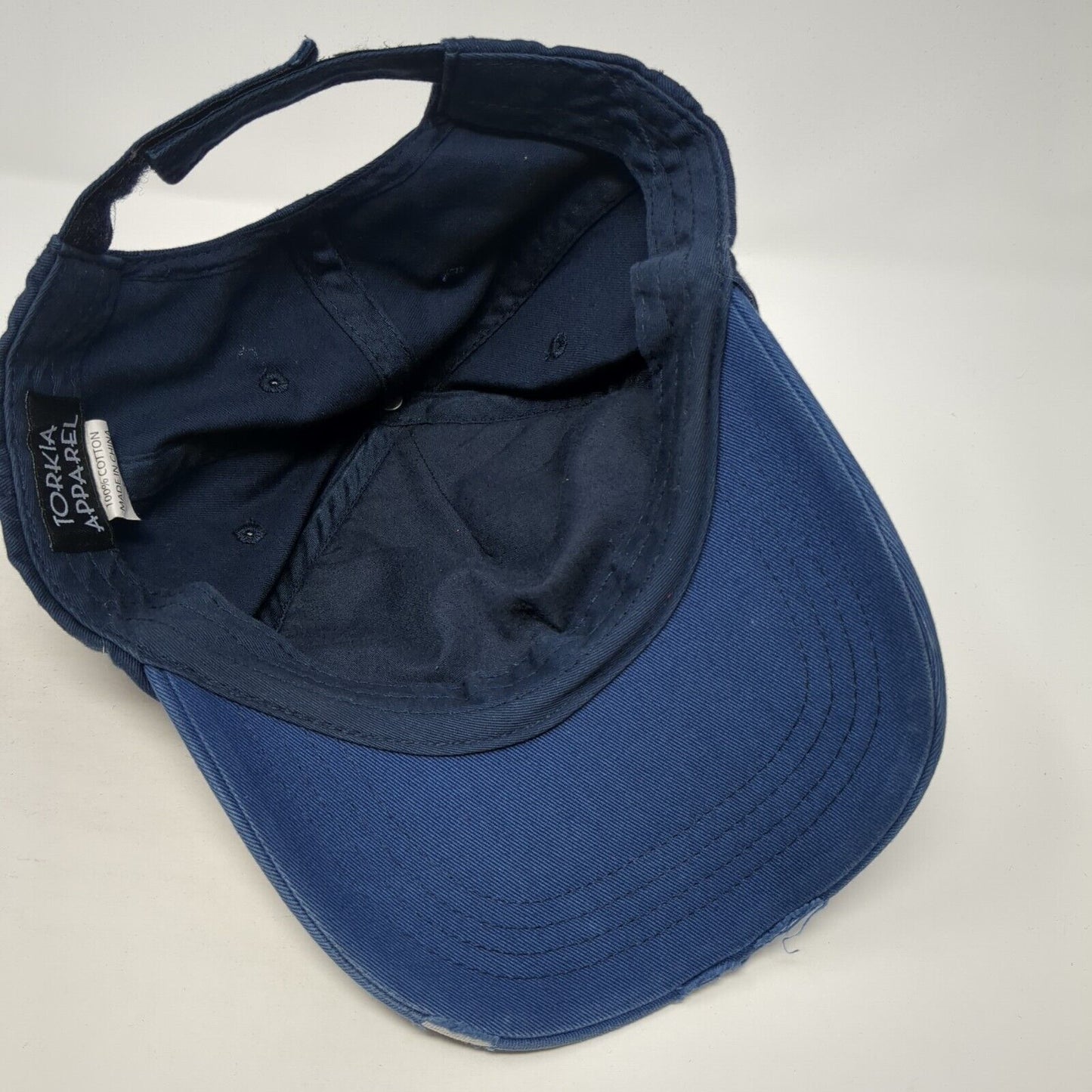 New York United States of America Strapback Baseball Cap Blue OS Adjustable