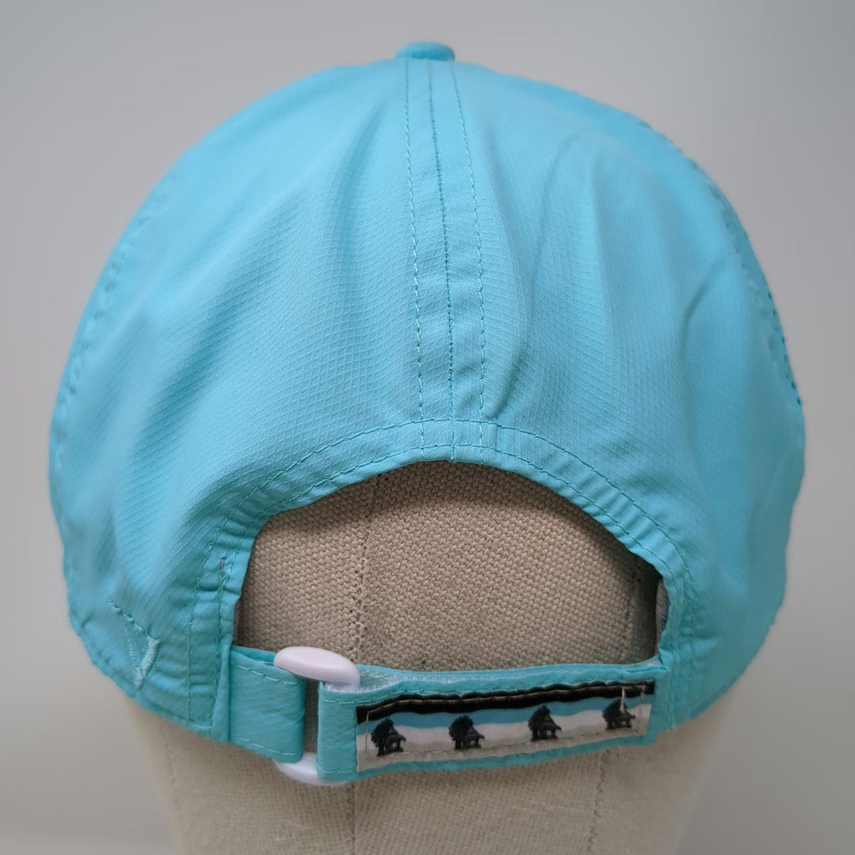 LevelWear Baseball Cap Blue One Size Bali Hai Tropical Patch Perforated Hat