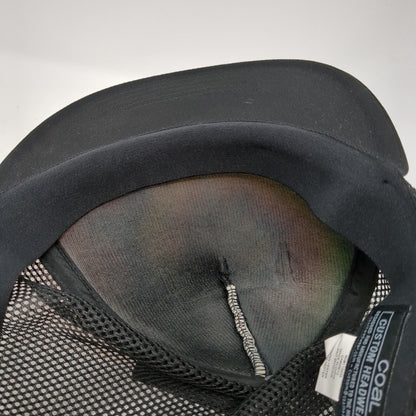 Grumpy's Ketchum Idaho Est. 1978 Trucker Hat Multi OS Seamless Mesh W/Tags Coal