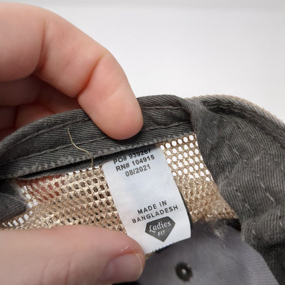 Mountain View Spraying Service Women's Trucker Hat Gray One Size Ponytail
