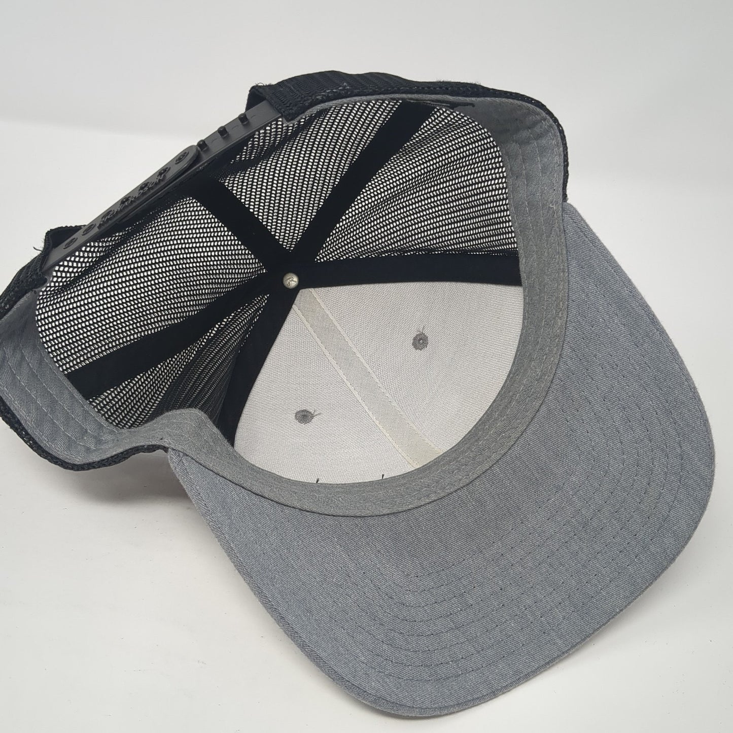 Summit Dental Snapback Mesh Back Trucker Hat Gray One Size Richardson