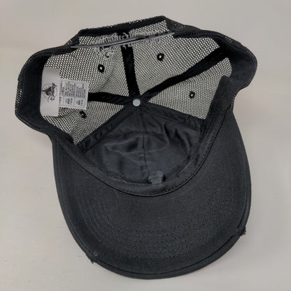Ghost Host Snapback Trucker Hat Black Adult The Haunted Mansion Disney