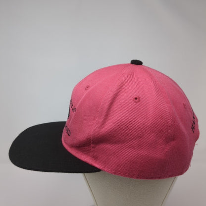 Tom Boland Ford Hannibal MO Snapback Hat Pink One Size Colorblock