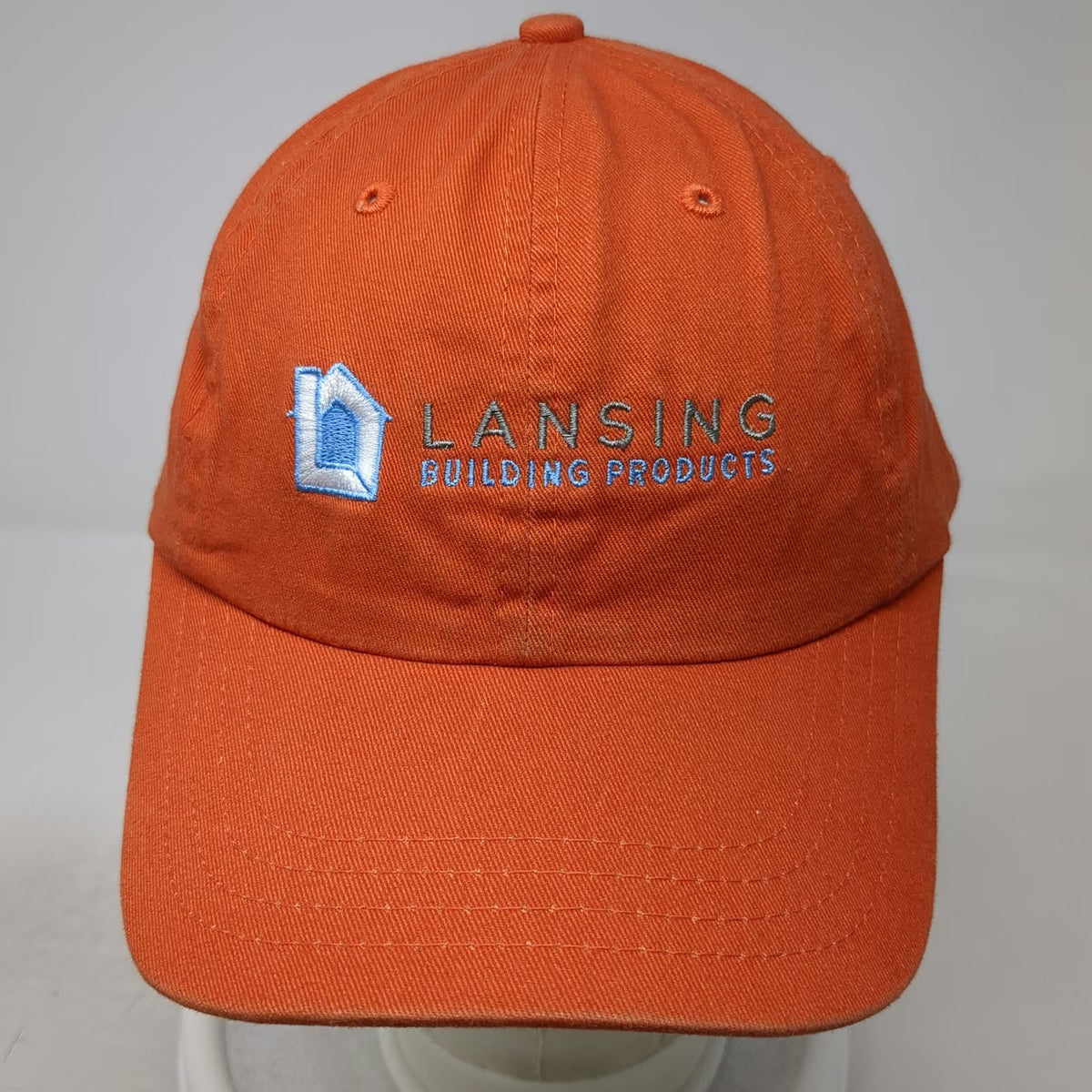 Lansing Building Products Celect Orange One Size Baseball Cap Hat Slideback