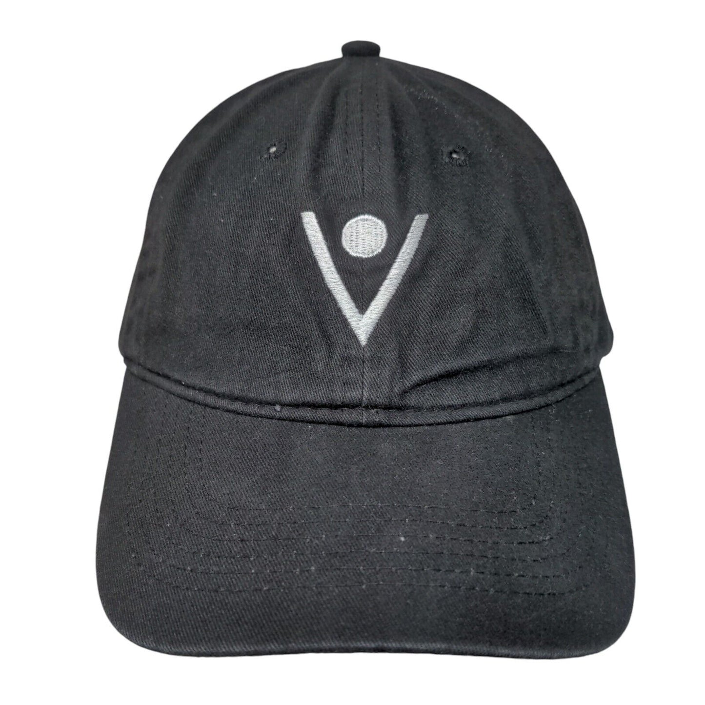 Port & Company Slideback Hat Black One Size Adjustable Embroidered