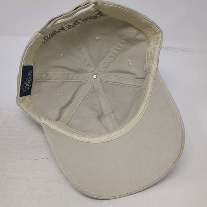 J Hats Baseball Cap Beige One Size Turpentine Creek Wildlife Refuge Tiger Hat