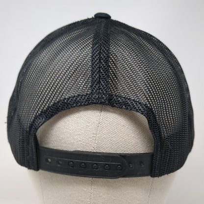 Yupoong Trucker Hat Black One Size XY Athletics Mesh Back Snapback Fitness Gym