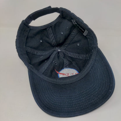 NASA Strapback Hat Blue One Size Adjustable Embroidered 6 Panel H3 Headwear