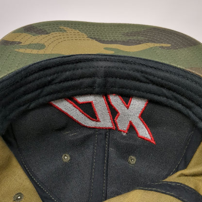 Otto Snapback Green Camo One Size Arenacross AX Logo 6 Panel Motorsports Hat