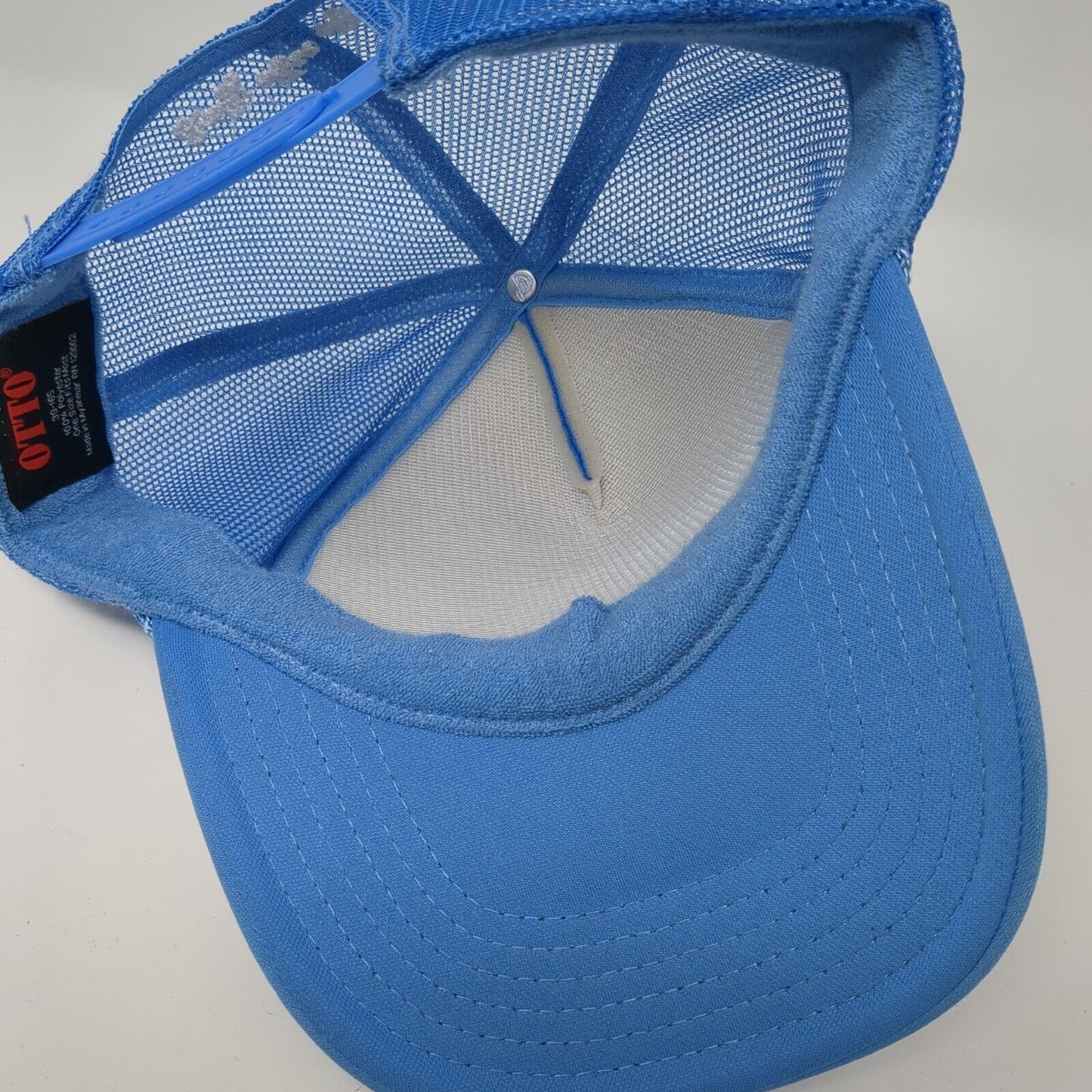 Back Home Snapback Rope Trucker Hat Blue OSFM Solid Mesh Back Otto