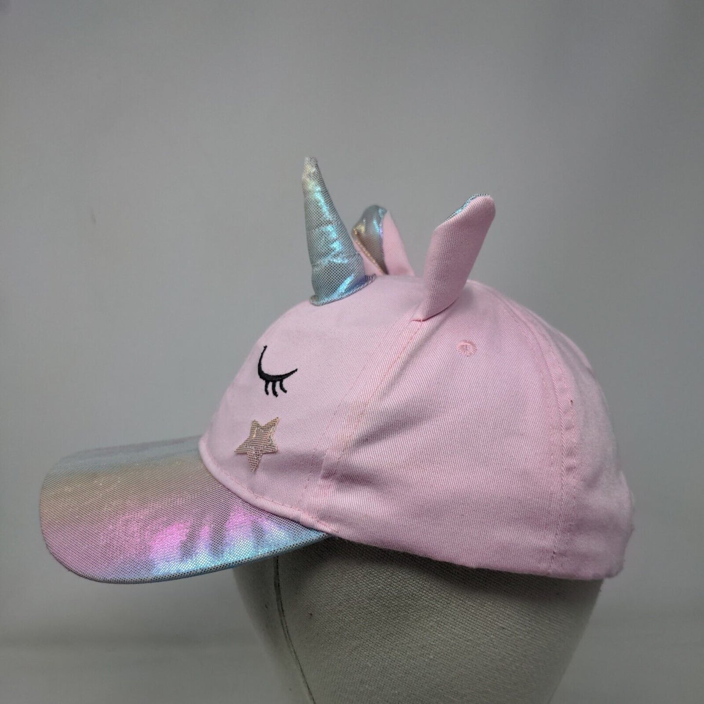 Unicorn Strapback Hat Pink One Size Adjustable 6 Panel Wonder Nation