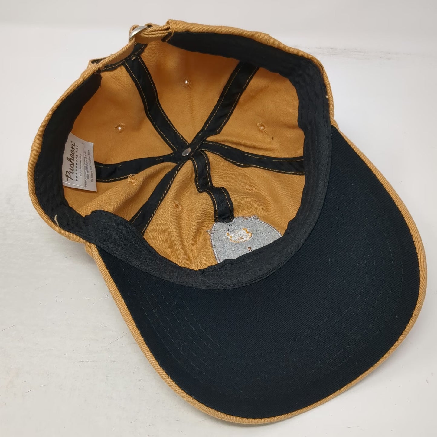CultureFly Baseball Cap Brown OS Pusheen the Cat Cookie Embroidery Cotton hat