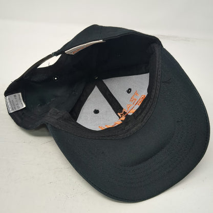 Stihl Outfitters Snapback Black Orange One Size Team Stihl Embroidered Hat