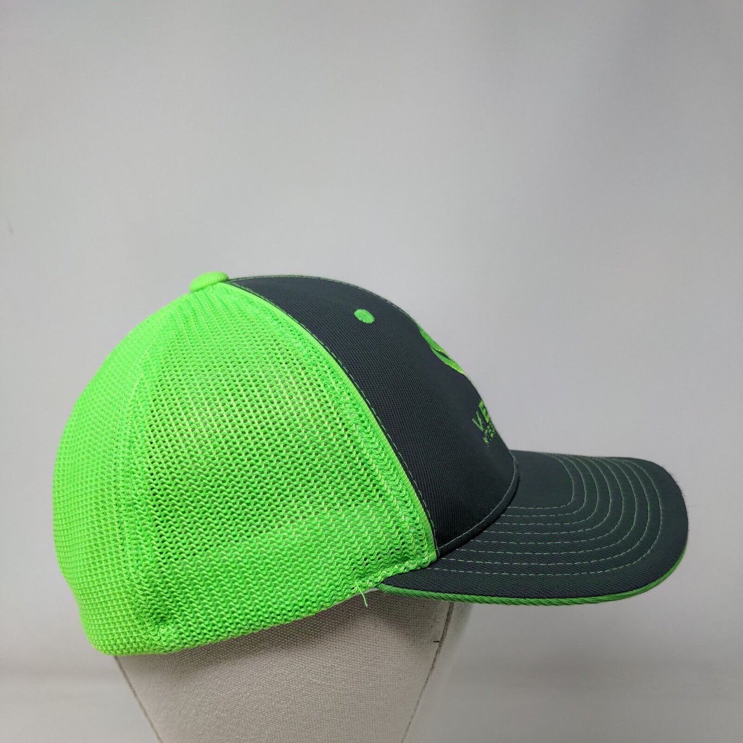 Versa Integrity Group Fitted Mesh Back Trucker Hat Multi S/M Embroidered