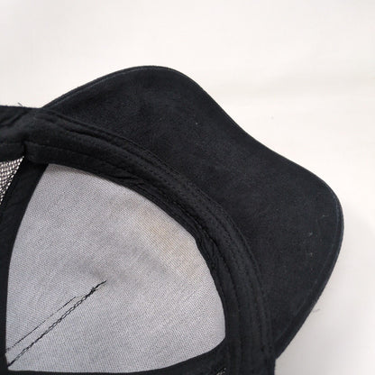 Blue Sheep Snapback Mesh Back Trucker Hat Black One Size Adjustable Solid