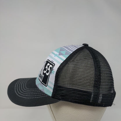 Idaho 55 Snapback Mesh Back Trucker Hat Multicolor One Size Aztec