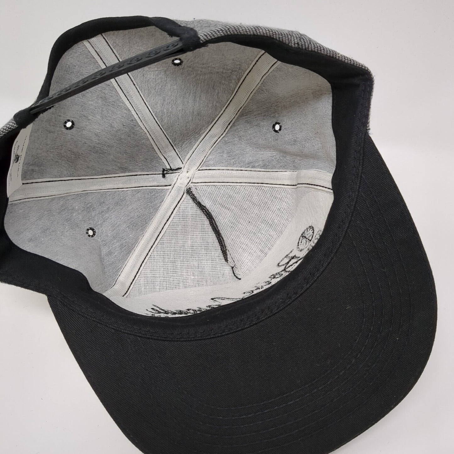 Boise Cascade BCI Hoise Cascade Versa-Lam Strapback Hat Gray One Size Adjustable