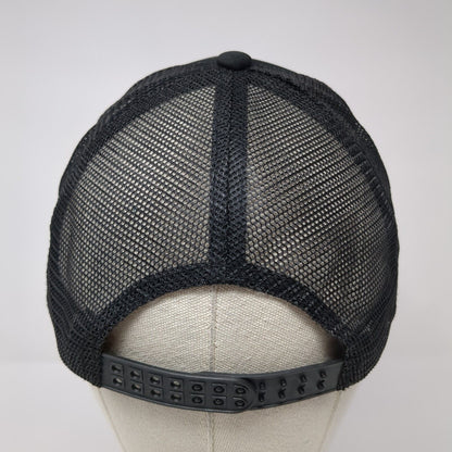 Mama Snapback Mesh Back Trucker Hat Black One Size Solid Adjustable