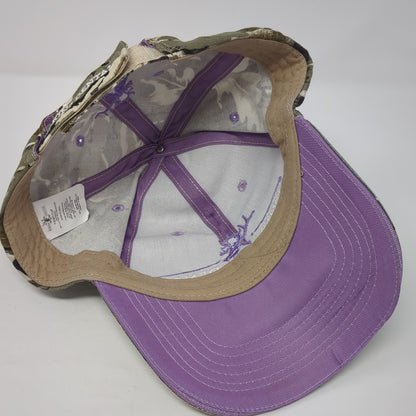 Elkins Dental Strapback Hat Multicolor Camo One Size Embroidered Hunting