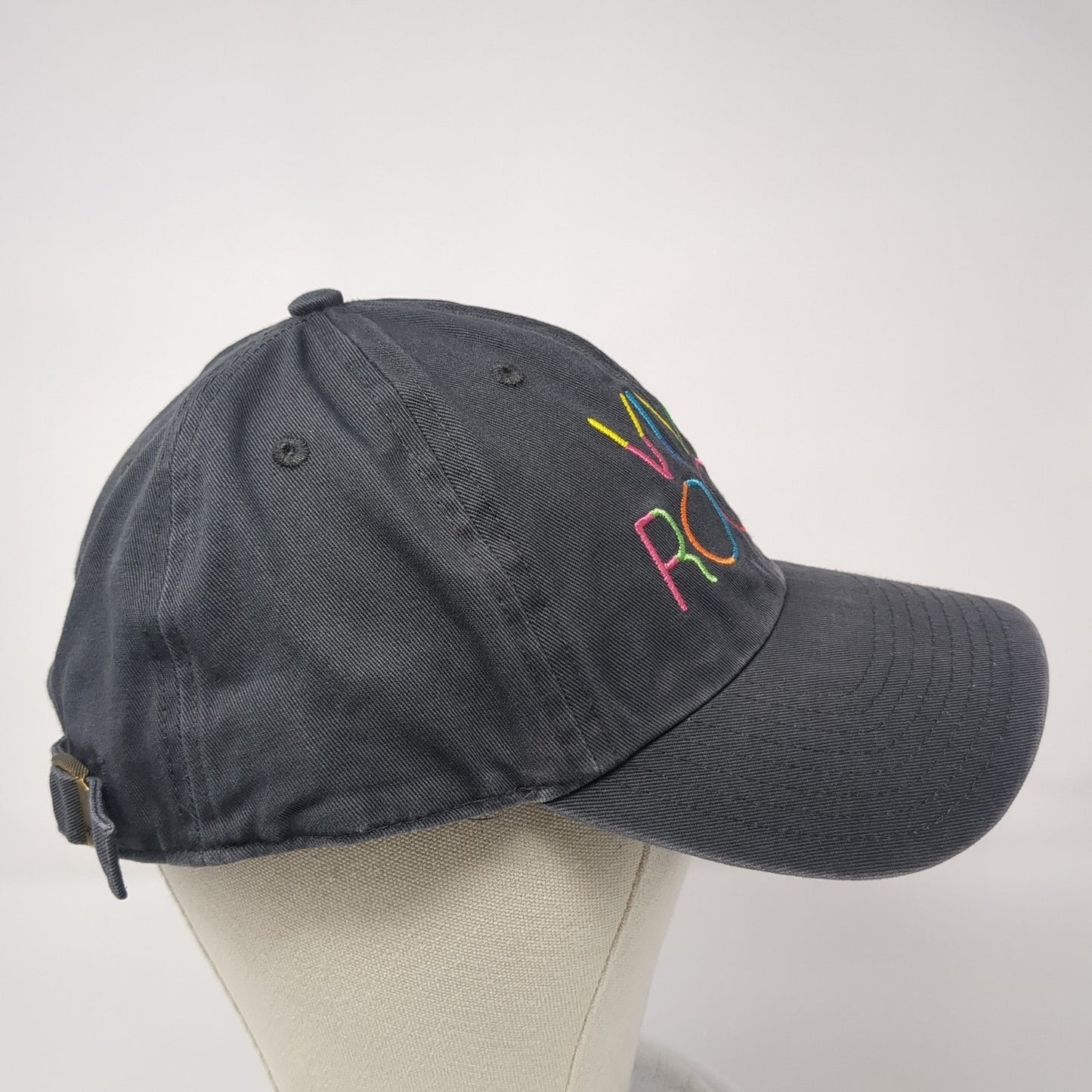 Vivid Roots Slideback Hat Gray One Size Adjustable Embroidered '47