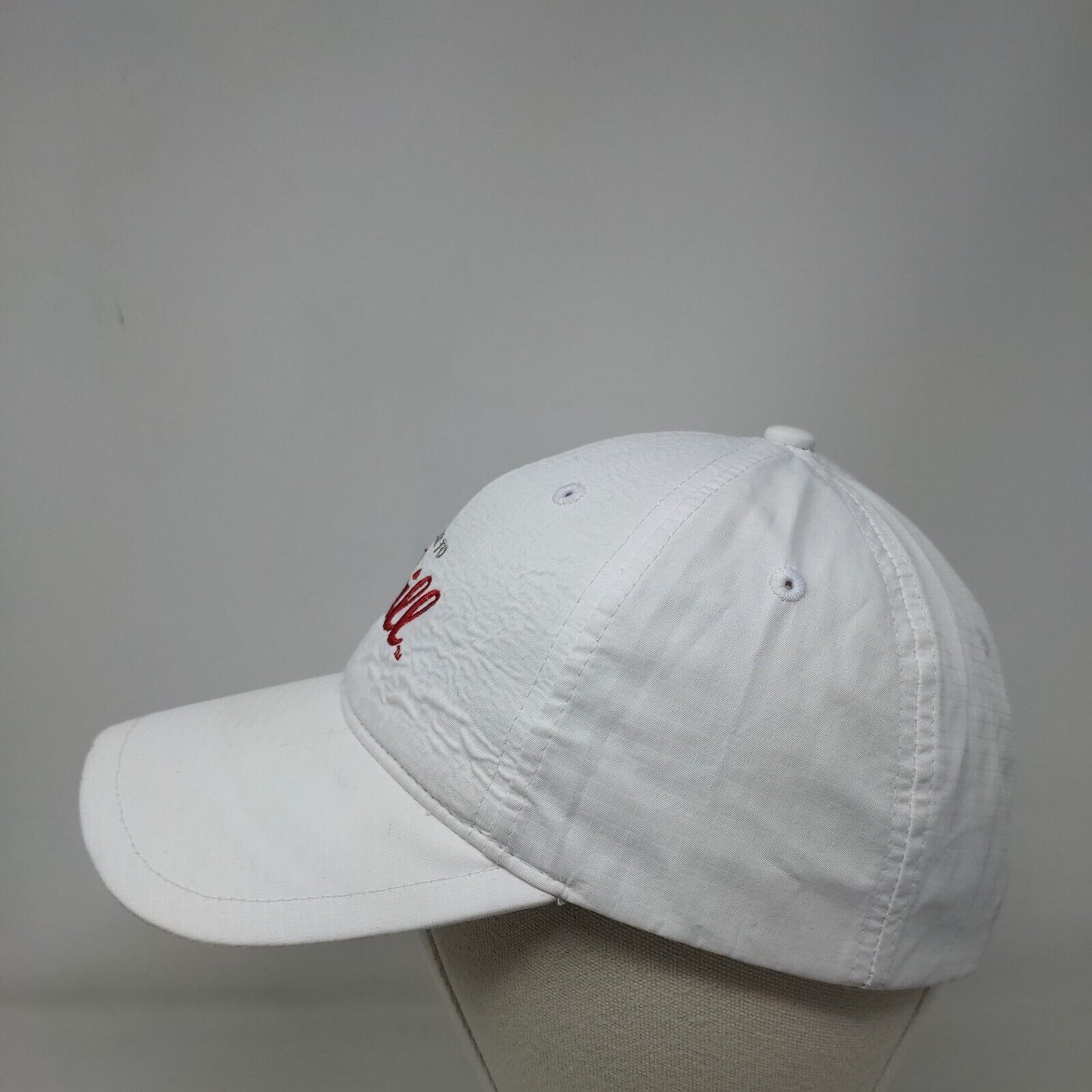 Made To Chill Coors Light Strapback Hat White One Size Adjustable Embroidered