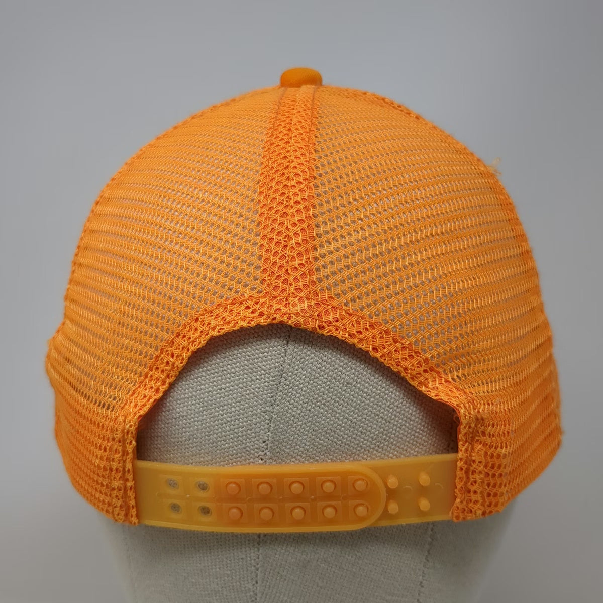 Trucker Hat Orange One Size Tito's Handmade Vodka Austin Texas Mesh Snapback Cap