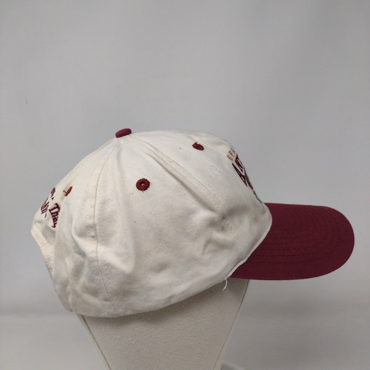 Genuine Antique Fisherman Snapback Hat Multi OSFA Embroidered 6 Panel