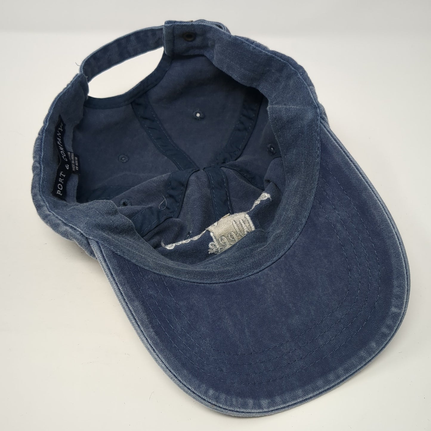 Boise Music Week 2010 Baseball Cap Blue OS Adjustable Embroidered Port & Company