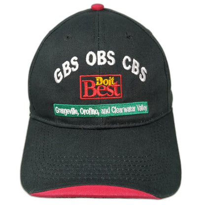 Do it Best Quality Paints Baseball Cap Black One Size Strapback Idaho Store Hat