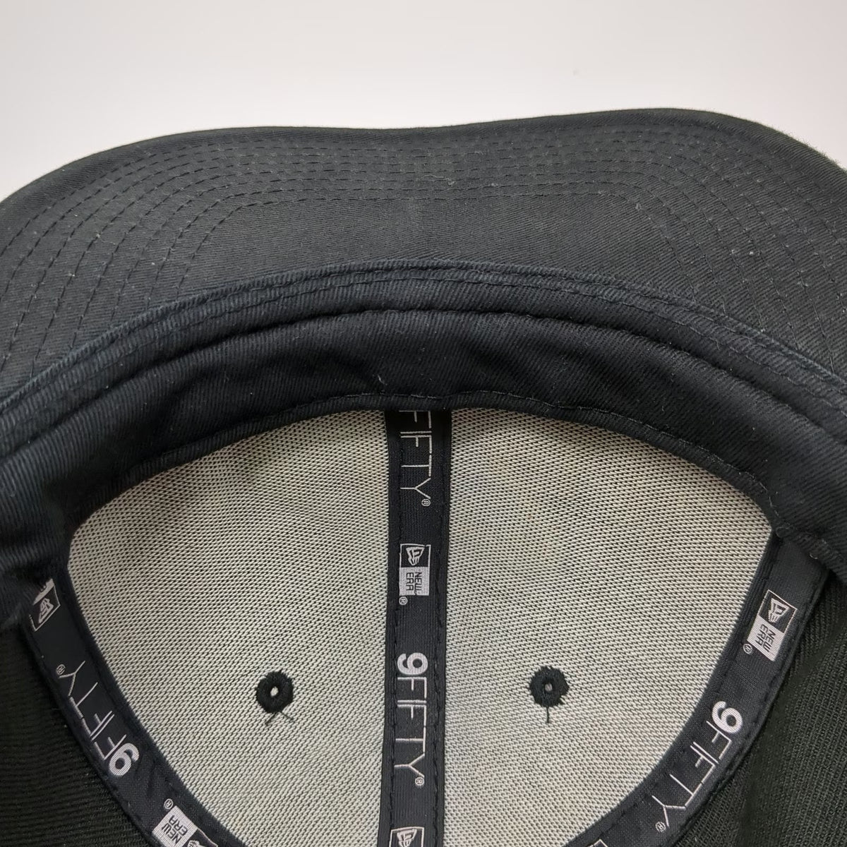 New Era Snapback Hat Black Blue One Size Dude Perfect 9FIFTY Embroidered Logo