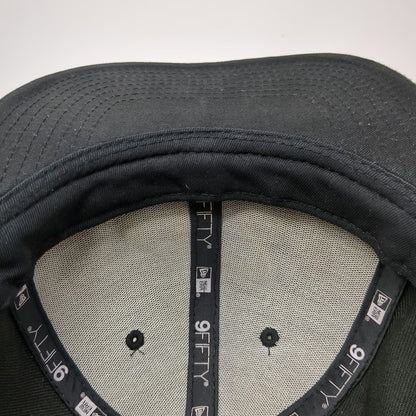 New Era Snapback Hat Black Blue One Size Dude Perfect 9FIFTY Embroidered Logo