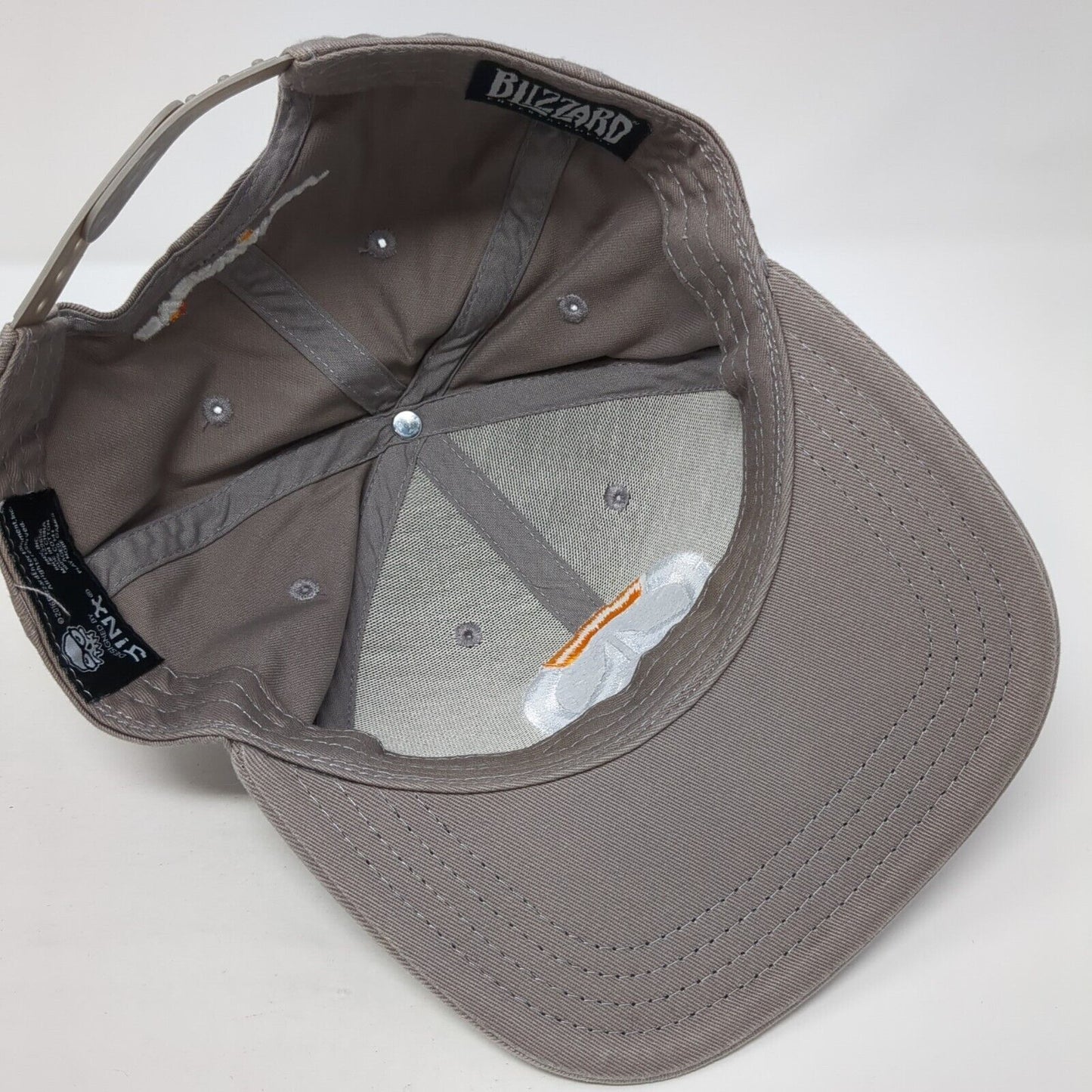 Overwatch Logo Snapback Hat Brown One Size Adjustable Blizzard Jinx