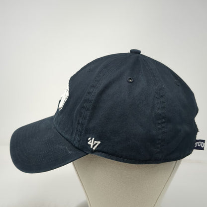 TCU Horned Frogs NCAA '47 Cap Black White One Size OS Slideback Hat Logo Cotton