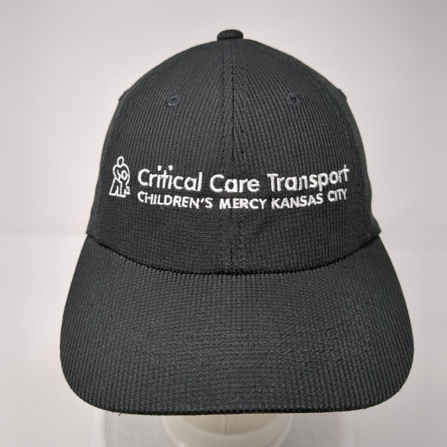 Critical Care Transport Children's Mercy Kansas City Strapback Hat Black OS