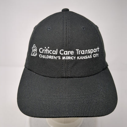 Critical Care Transport Children's Mercy Kansas City Strapback Hat Black OS