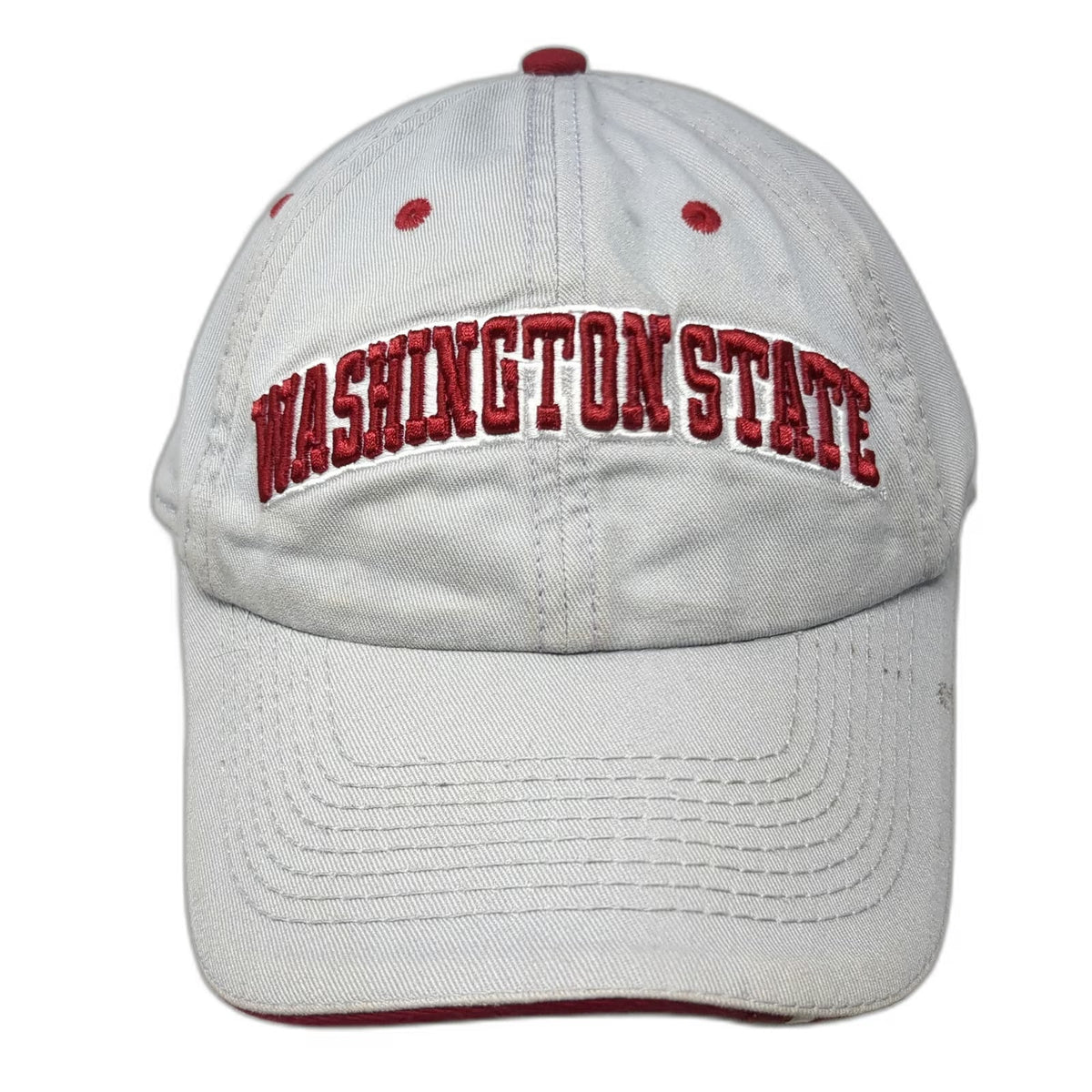 Joe's Sports Wear Washington State Cougars NCAA Gray One Size Cap Hat Strapback