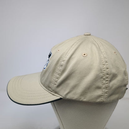NCAA CWS College World Series Beige One Size Cap Slideback Embroidered Hat Logo