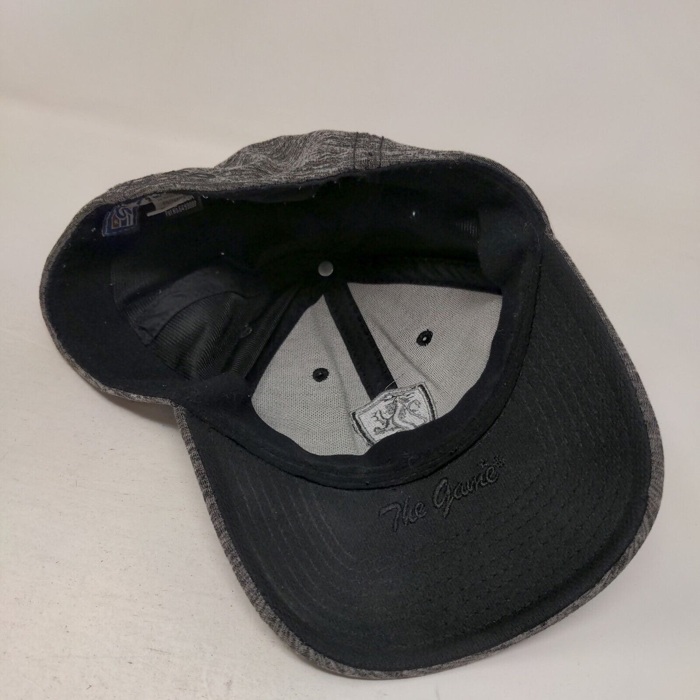 Flagler College Fitted Hat Gray OSFM Embroidered Lion Logo The Game