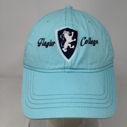 Flagler College Strapback Hat Blue One Size Embroidered 6 Panel Ouray