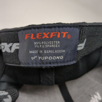 Western Aircraft Fitted Hat Black OSFA Embroidered Flexfit Yupoong