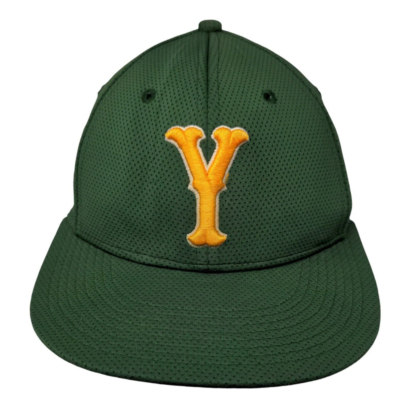 Yulee Varsity Baseball Fitted Hat Green Size 7 Embroidered Logo The Game Pro