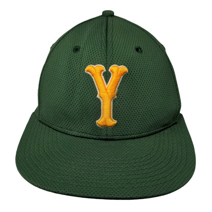 Yulee Varsity Baseball Fitted Hat Green Size 7 Embroidered Logo The Game Pro