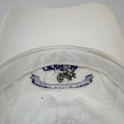 Sportsman Baseball Cap White One Size Gelati'da Authentic Italian Gelato Hat