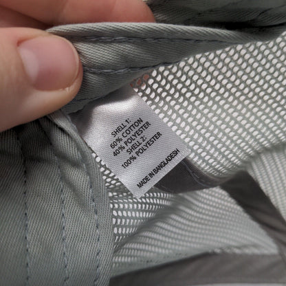 Terminal Gravity Patch Snapback Trucker Hat Green OSFA Mesh Back